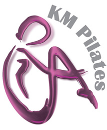 KM Pilates logos